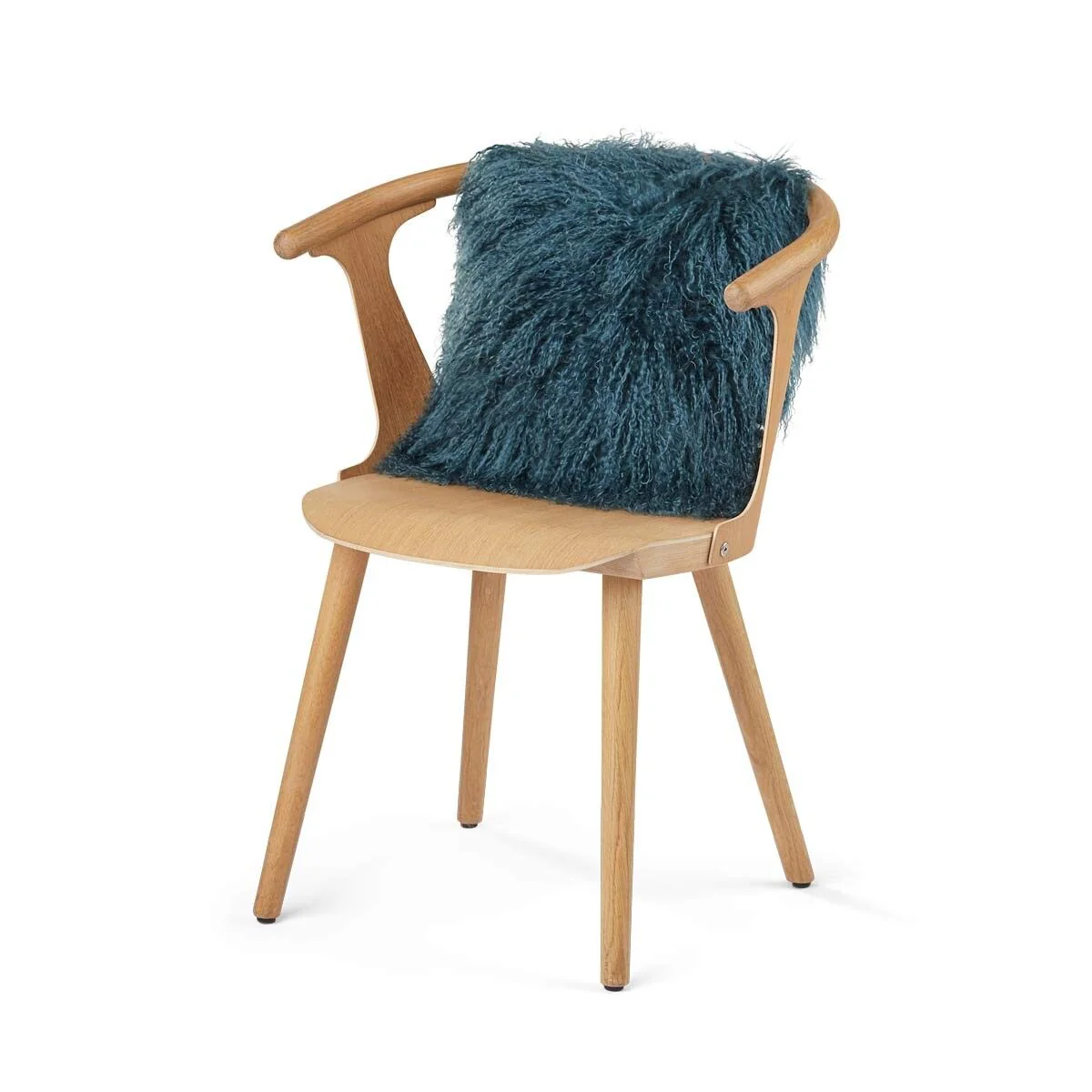 Saueskinnspute | Krøllet | Tibet | 40x40 cm - Image 6