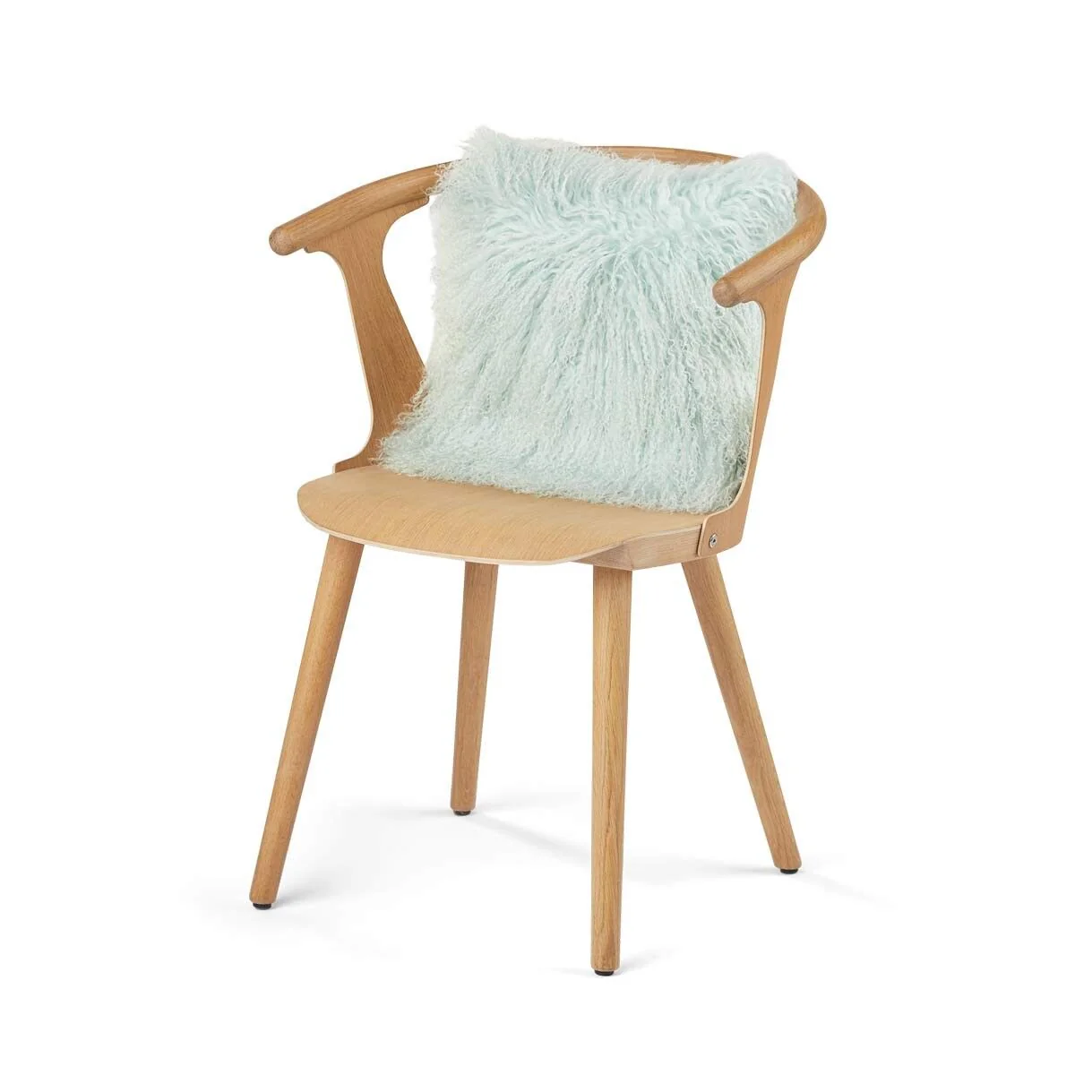 Saueskinnspute | Krøllet | Tibet | 40x40 cm - Image 8