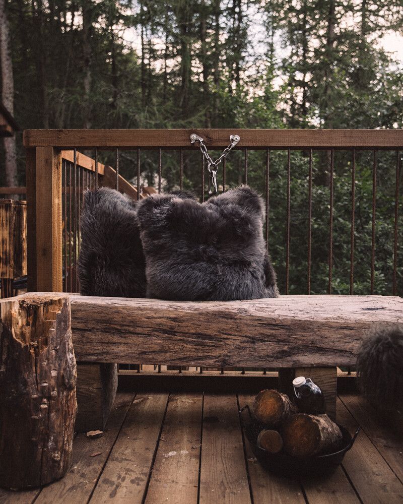 Saueskinnpute | Langhåret | New Zealand | 40x40 cm - Image 24