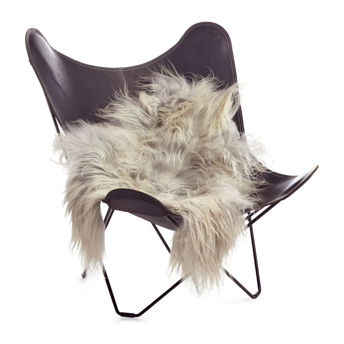 Saueskinn | Langhåret | Island | 90x60 cm - Image 5