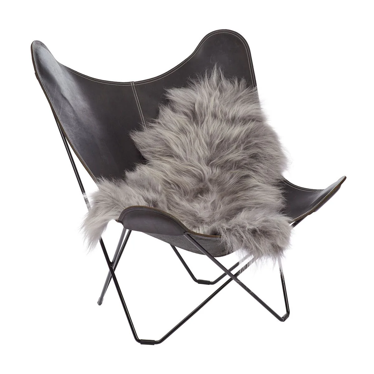 Saueskinn | Langhåret | Island | 90x60 cm - Image 8