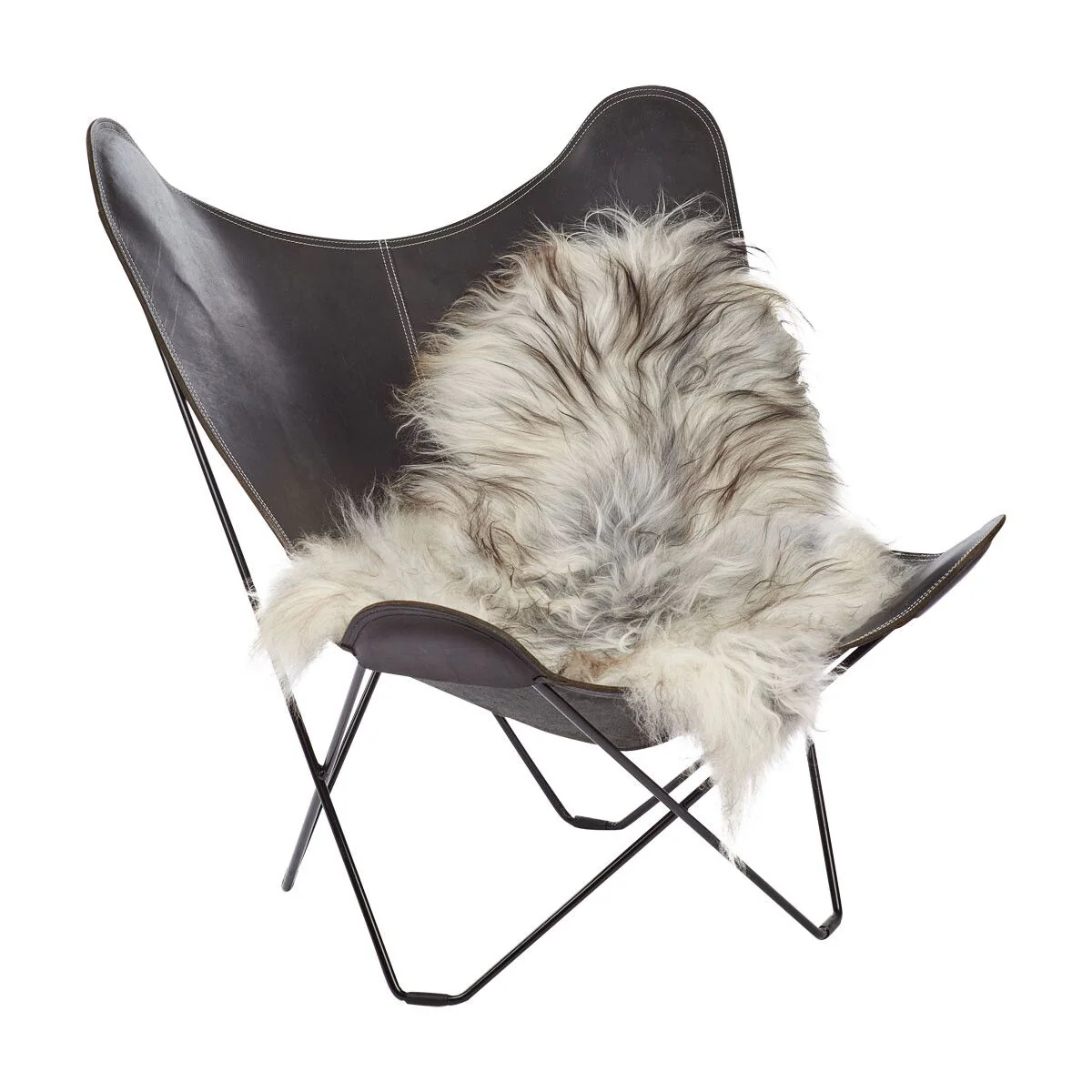 Saueskinn | Langhåret | Island | 100-120x60 cm - Image 3