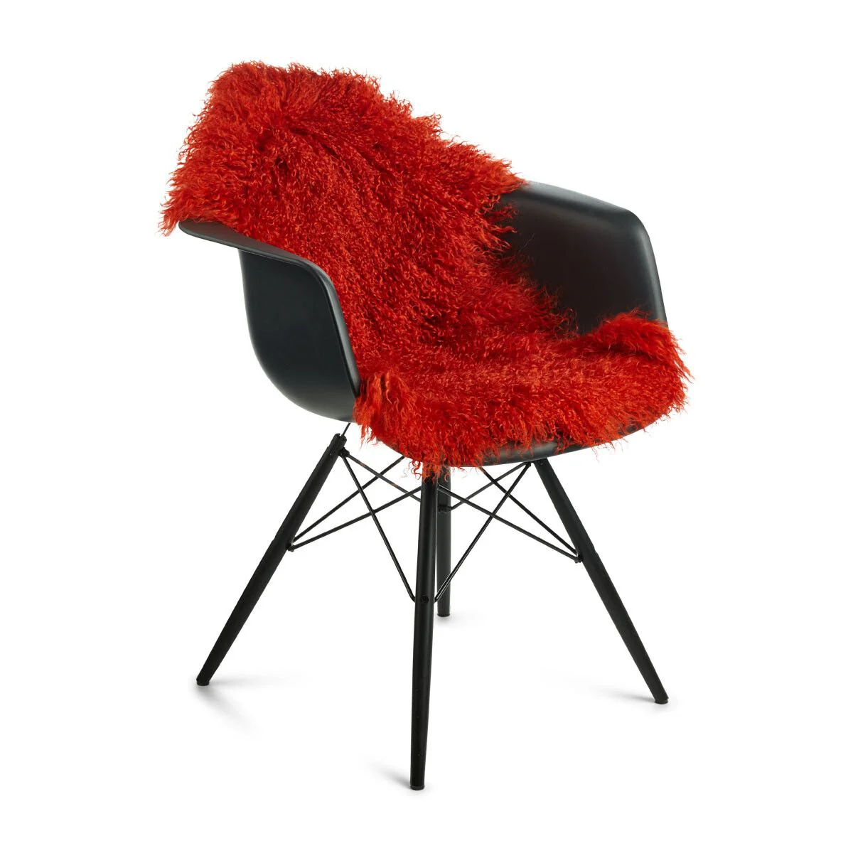 Saueskinn | Krøllet | Tibet | 85x50 cm - Image 9