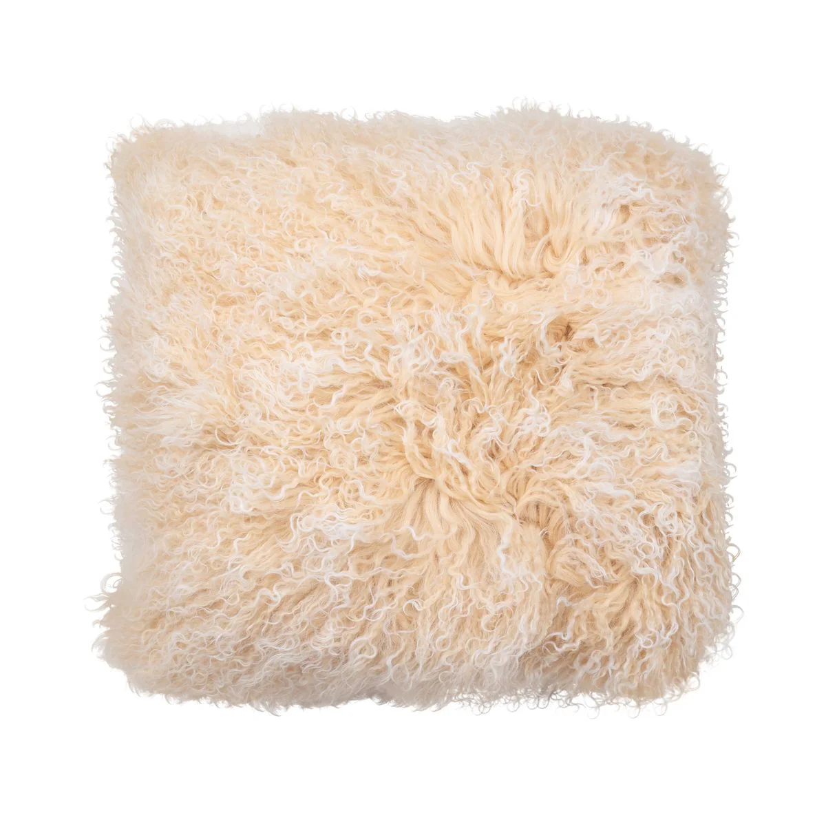 Saueskinnspute | Krøllet | Tibet | 40x40 cm - Image 3