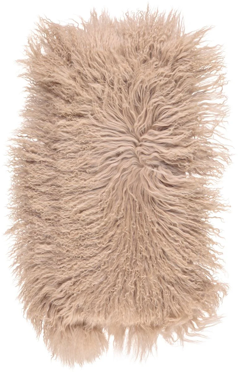 Saueskinnspute | Krøllet | Tibet | 28x56 cm - Image 24