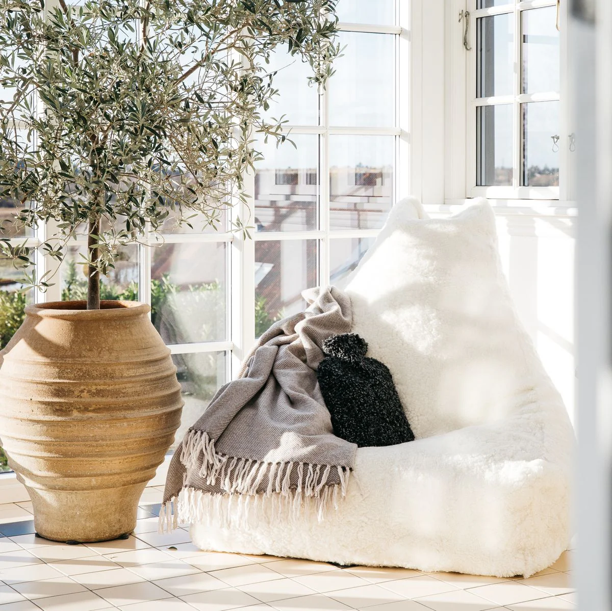 Sakosekk | Korthåret | New Zealand | 100x100x80 cm - Image 10