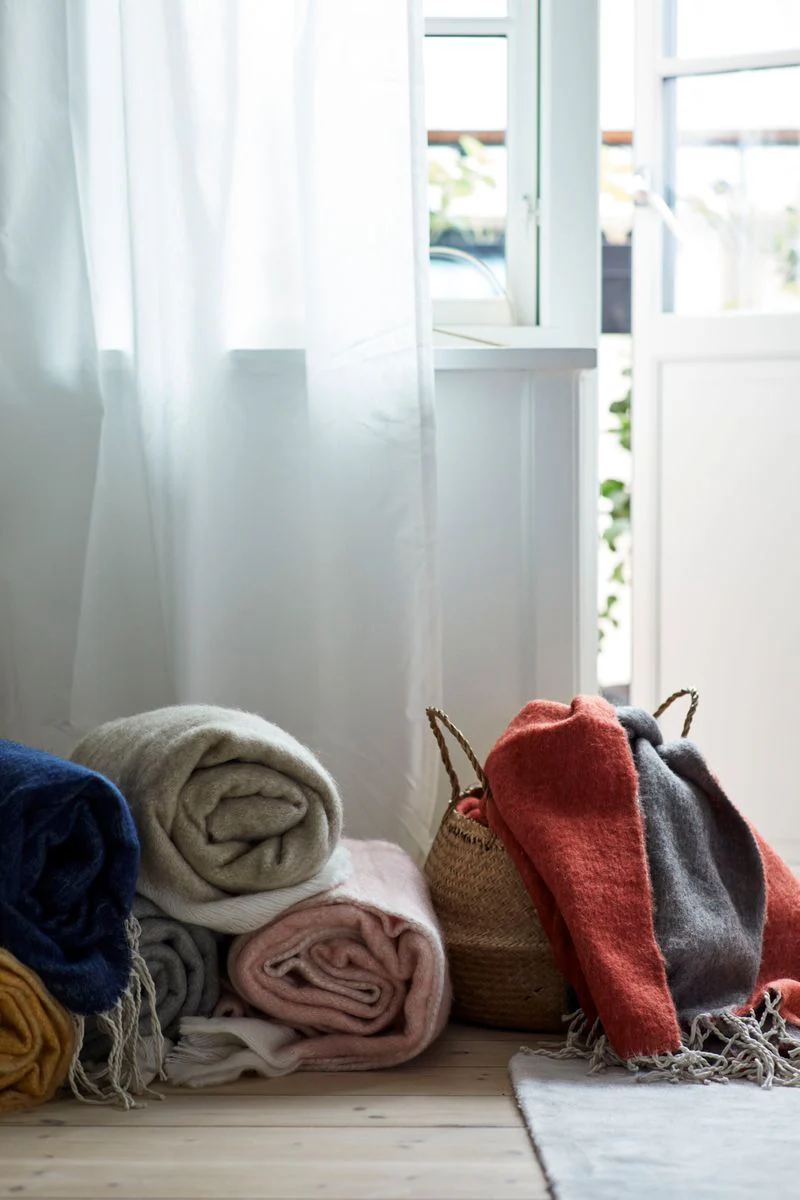 Ullpledd | Mohair mix | 130x170 cm - Image 7