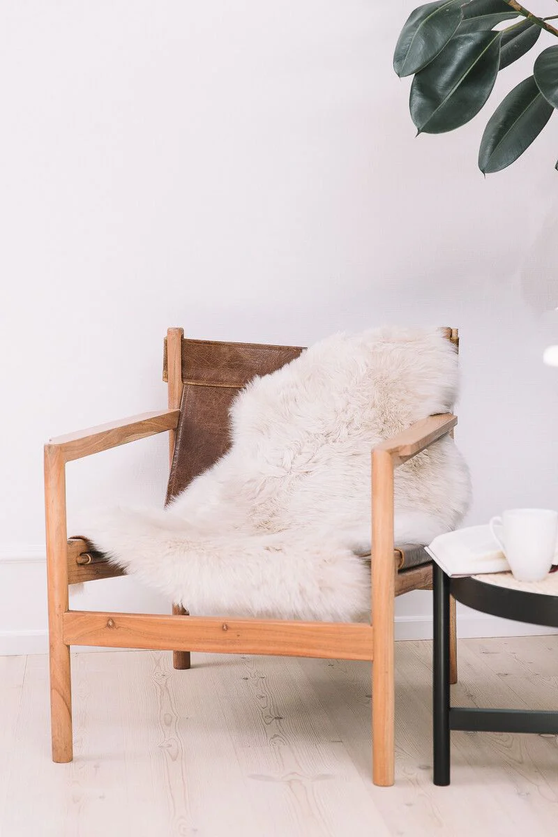 Merino saueskinn | Langhåret | New Zealand | Ca. 90x60 cm - Image 10